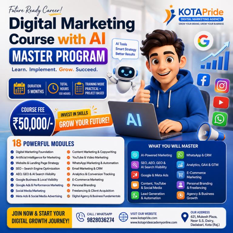Master Digital Marketing with AI – Professional Skill Course